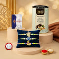 Ganesha Rakhi Combo – Raksha Bandhan Gift Set with Choco Butterscotch