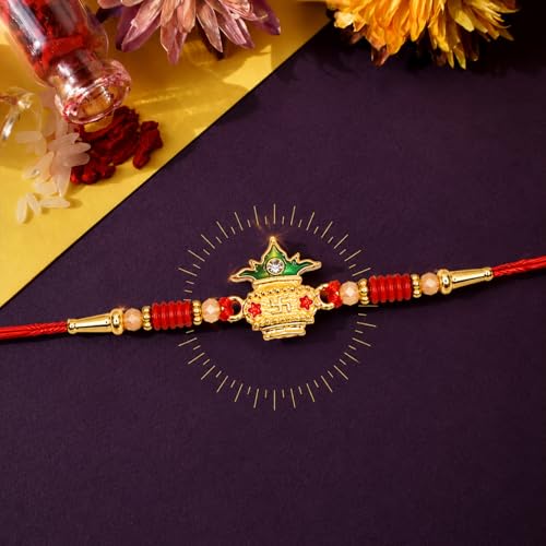 Rakhi for Brother with Chocolate Magic 96gm - Raksha Bandhan Gift Set, Pack of 7