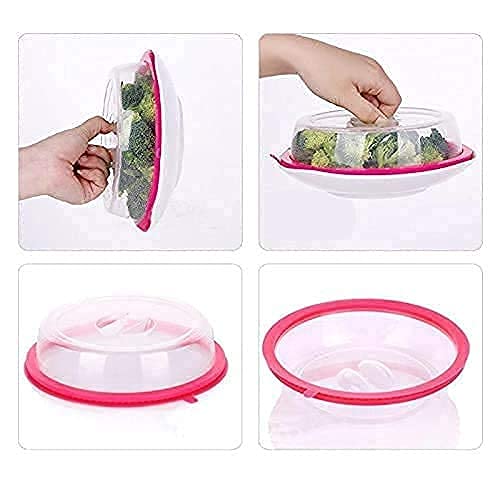 5892 Air-Tight Microwave Oven Dish Cover Microwave Splatter Cover