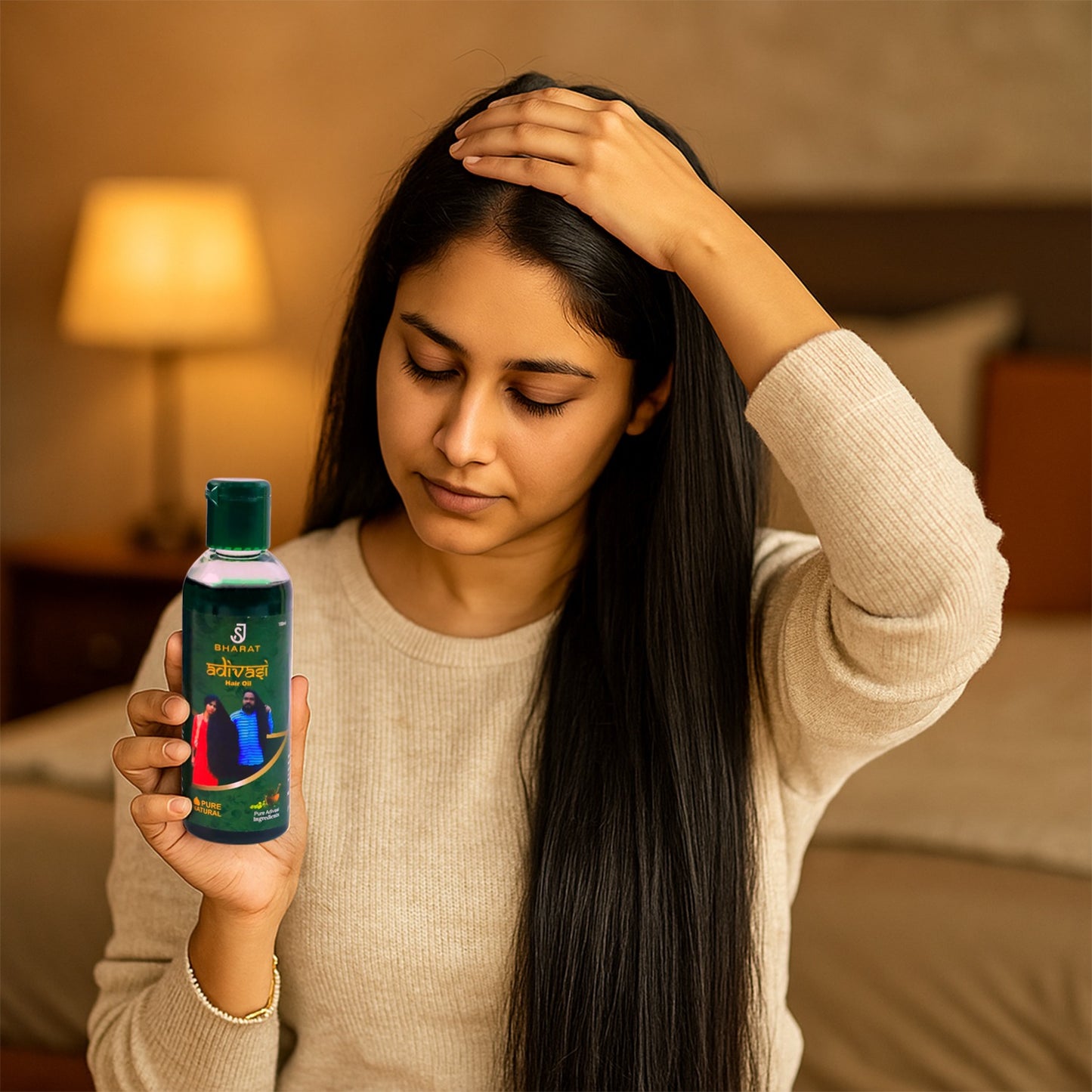 Eyelet Adivasi Hair Oil – Pure Herbal Formula for Strong & Healthy Hair – 100 ml