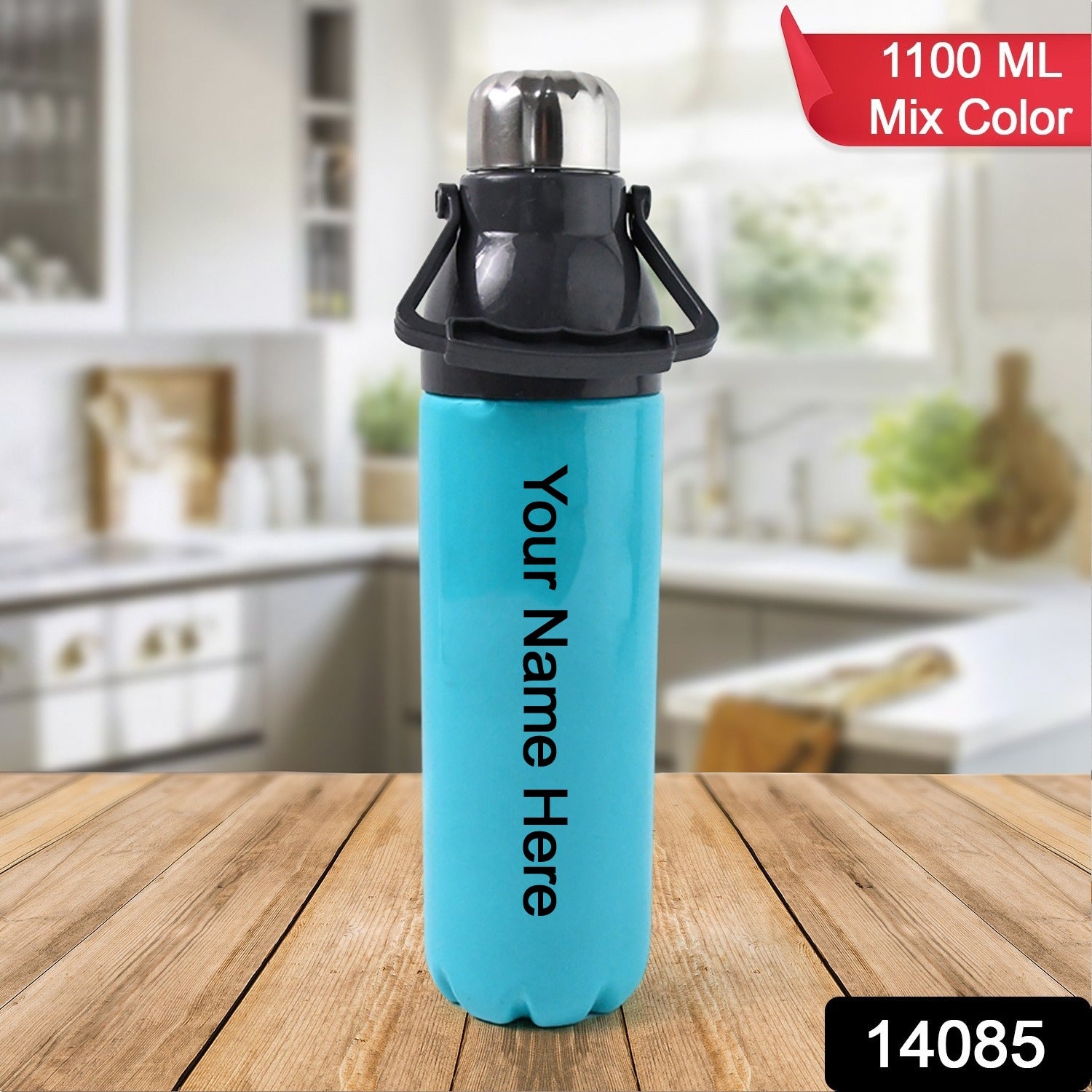 Customize Plastic Sports Bottle Insulated, Leakproof, BPA-Free (1100Ml / Mix Color)