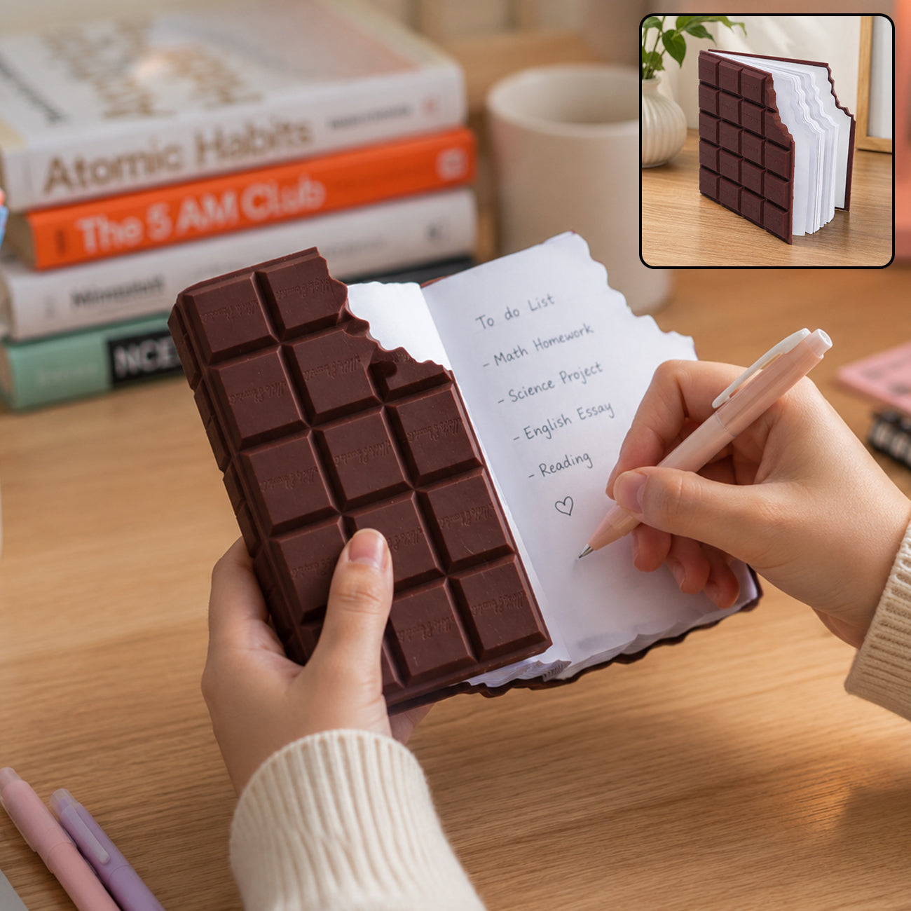 Chocolate Scented Diary – Bite-Shape Kids Notebook | Papezo