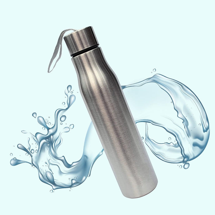 6856 Water Bottle for Office , Stainless Steel Water Bottles, BPA Free, Leakproof, Portable For office/Gym/School 1000 ML