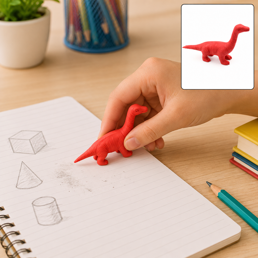 Dinosaur Erasers – 3D Puzzle & Desk Pet for Kids | ScribbleJoy