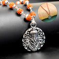 Rudraksha Hanumanji Chain – Spiritual Protection Pendant | BBJ