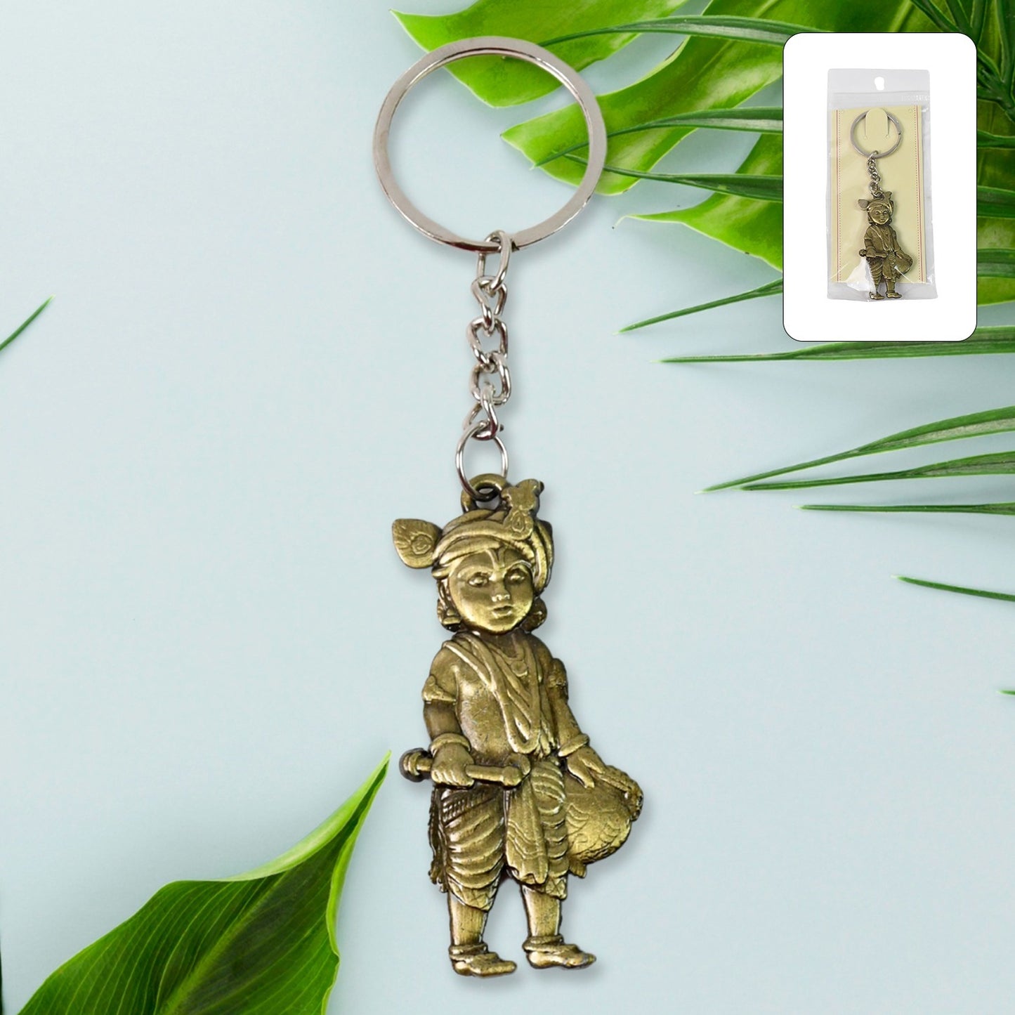 Divine Bal Krishna Keychain