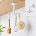 Self-Adhesive Wall Hook – 360° Rotating & Waterproof | GlimmerHome