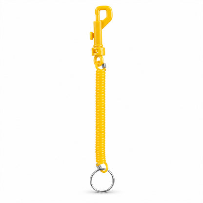 Retractable Keychain – Durable Coiled Key Holder with Carabiner