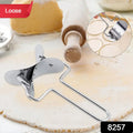 Puri Cutter Roller – Stainless Steel Dough Tool | Velvet Wipe