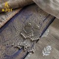 Heritage Silver Elephant Earrings – Elegant Traditional Jewelry