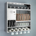 Stainless Steel Wall Mounted Kitchen Rack – 7-Tier Space Saver