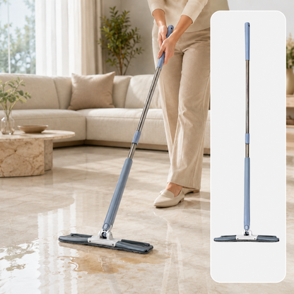 Hands-Free Mop – X-Shape Microfiber Squeeze | Storenzo