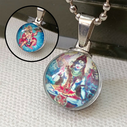 Hanuman and Lord Shiva Mahadev Chain Pendant