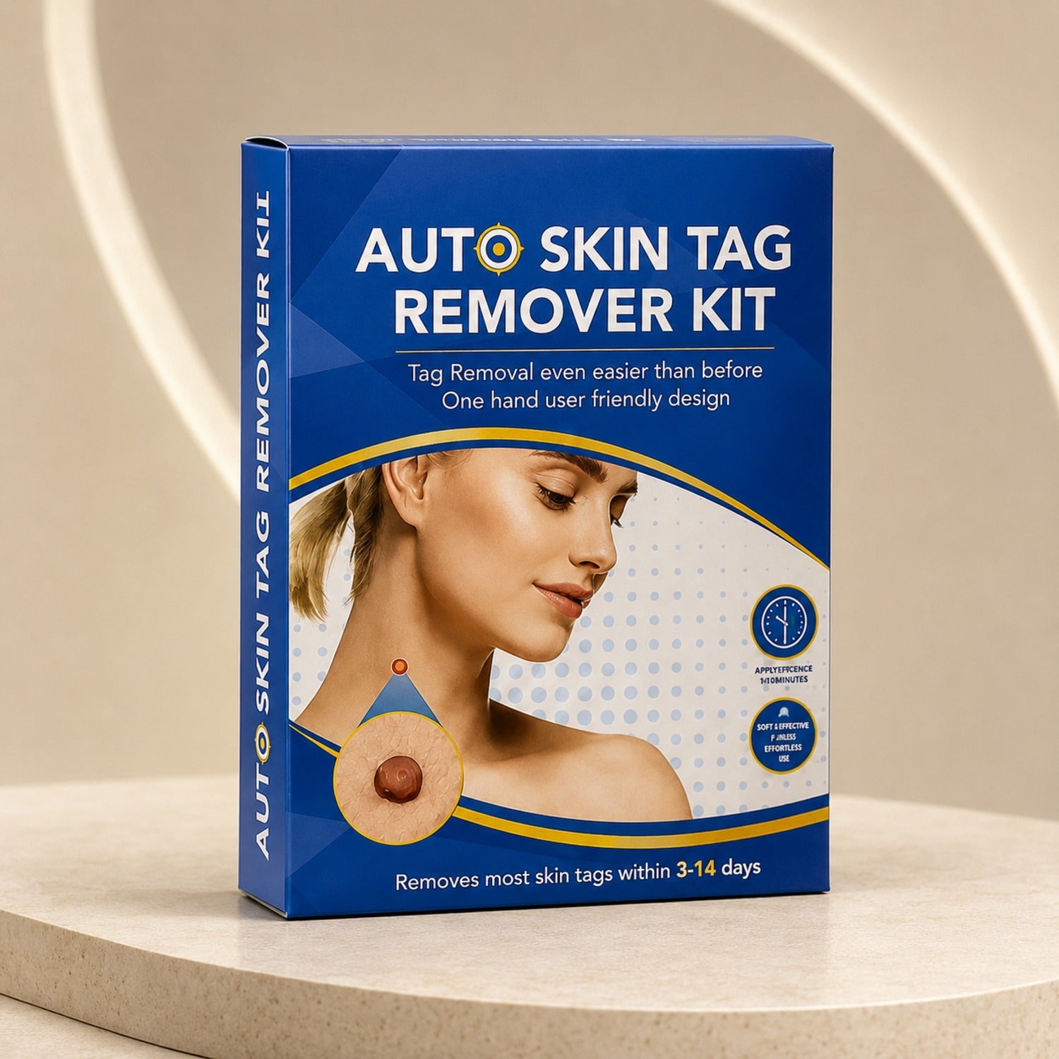 Skin Tag Remover Kit for Face Care with Applicator and Bands (1 Set)