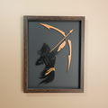 Lord Ram Wall Art Frame – Modern Minimalist Devotional Decor