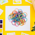 Multicolor Rubber Bands – Durable for Office & Home | VoltDesk