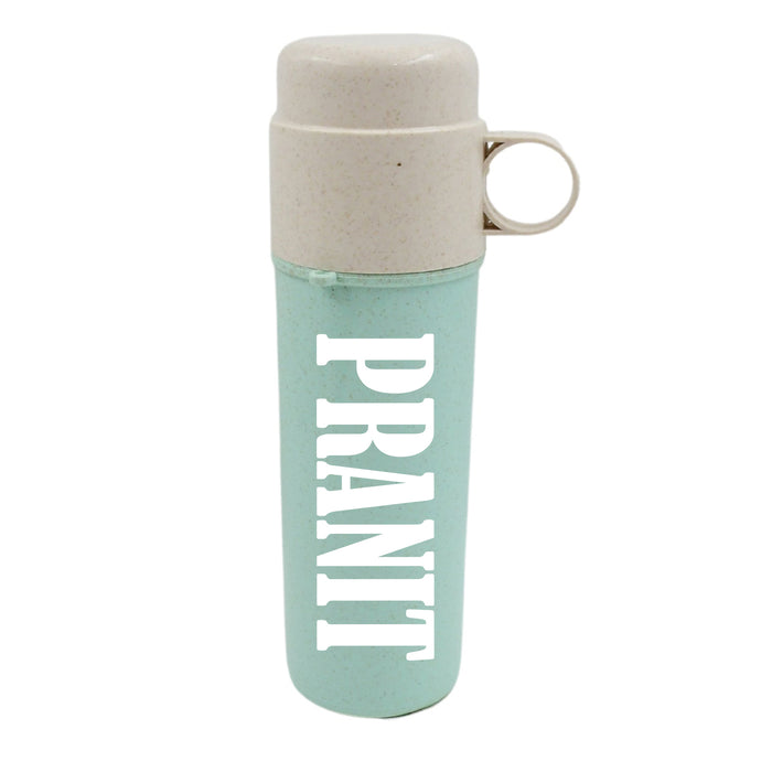 Customize Travel Coffee Cup Portable Water Bottle Wheat Straw Coffee Tea Mug Coffee Mug with Lids for Coffee Tea Portable for School (300 ML Approx)