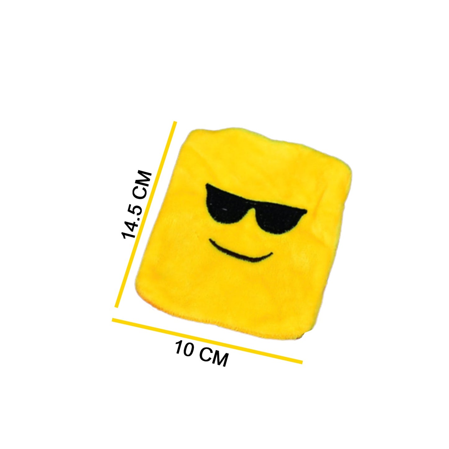 Mix design Fun Emoji Relief (1 Pc): Mini Hot Water Bag for Aches & Pains