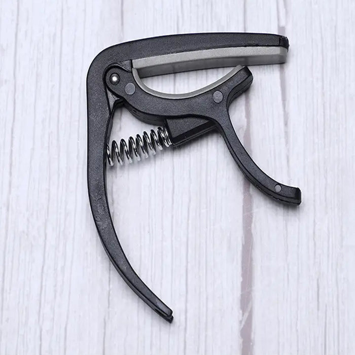 6141 Guitar Capo with Pickup Stand, Soft Pad for Acoustic and Electric Guitar Ukulele Mandolin Banjo Guitar Accessories