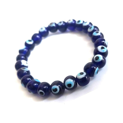 Blue Evil Eye Elastic Bracelet Nazar Ka Bracelet