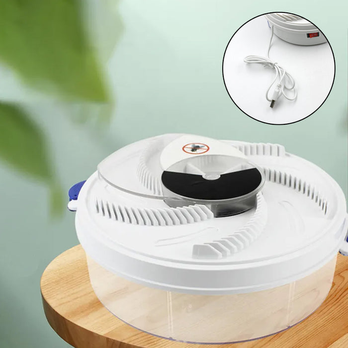 8065 Electric Fly Trap, Fly Trap Pest Device Insect Catcher Automatic Flycatcher Fly Trap Pest Reject Control Catcher Insect Repellents Tools