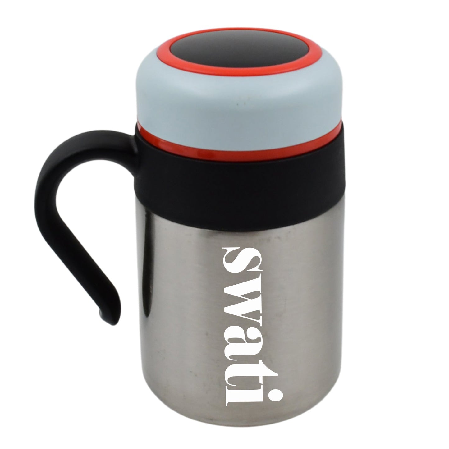 Customize Stainless Steel Mug / Bottle Vacuum Insulated Cup With Handle & Small Cup (420 ML)