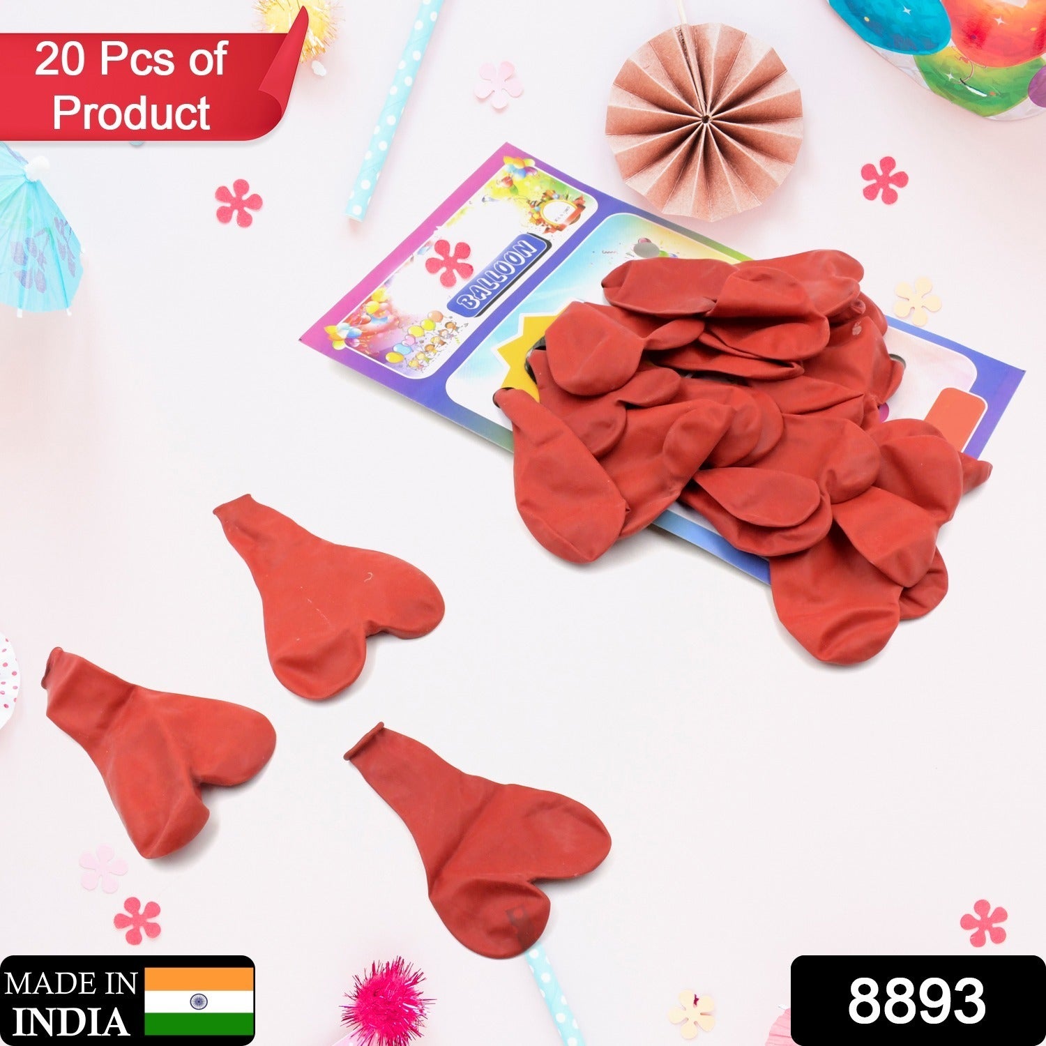 Festive party balloons