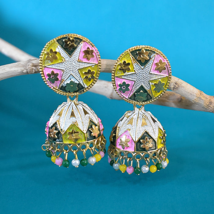 Stunning New-Design Jumka Earrings with Intricate Detailing and Elegant Appeal