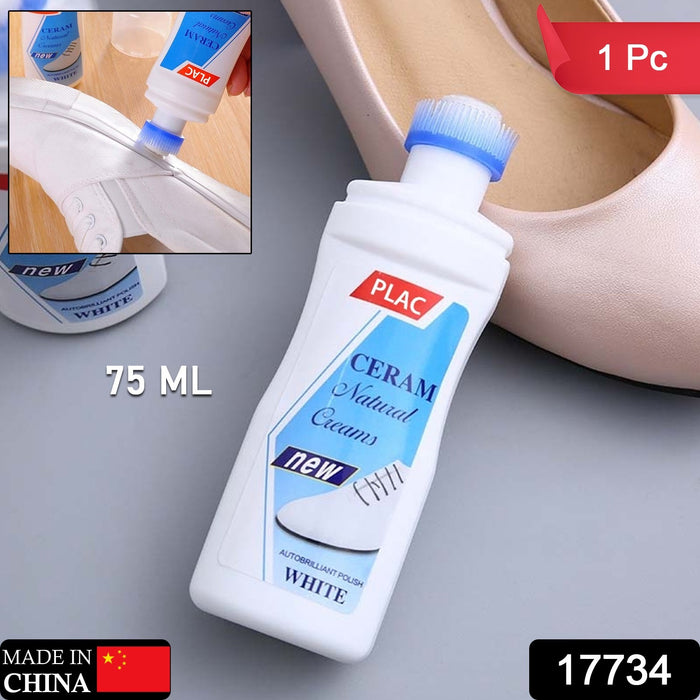 3pcs White Shoe Cleaning Kit, Includes Shoe Cleaner, Shoe Whitener, Shoe  Brush, Suitable For Cleaning Sneakers | SHEIN