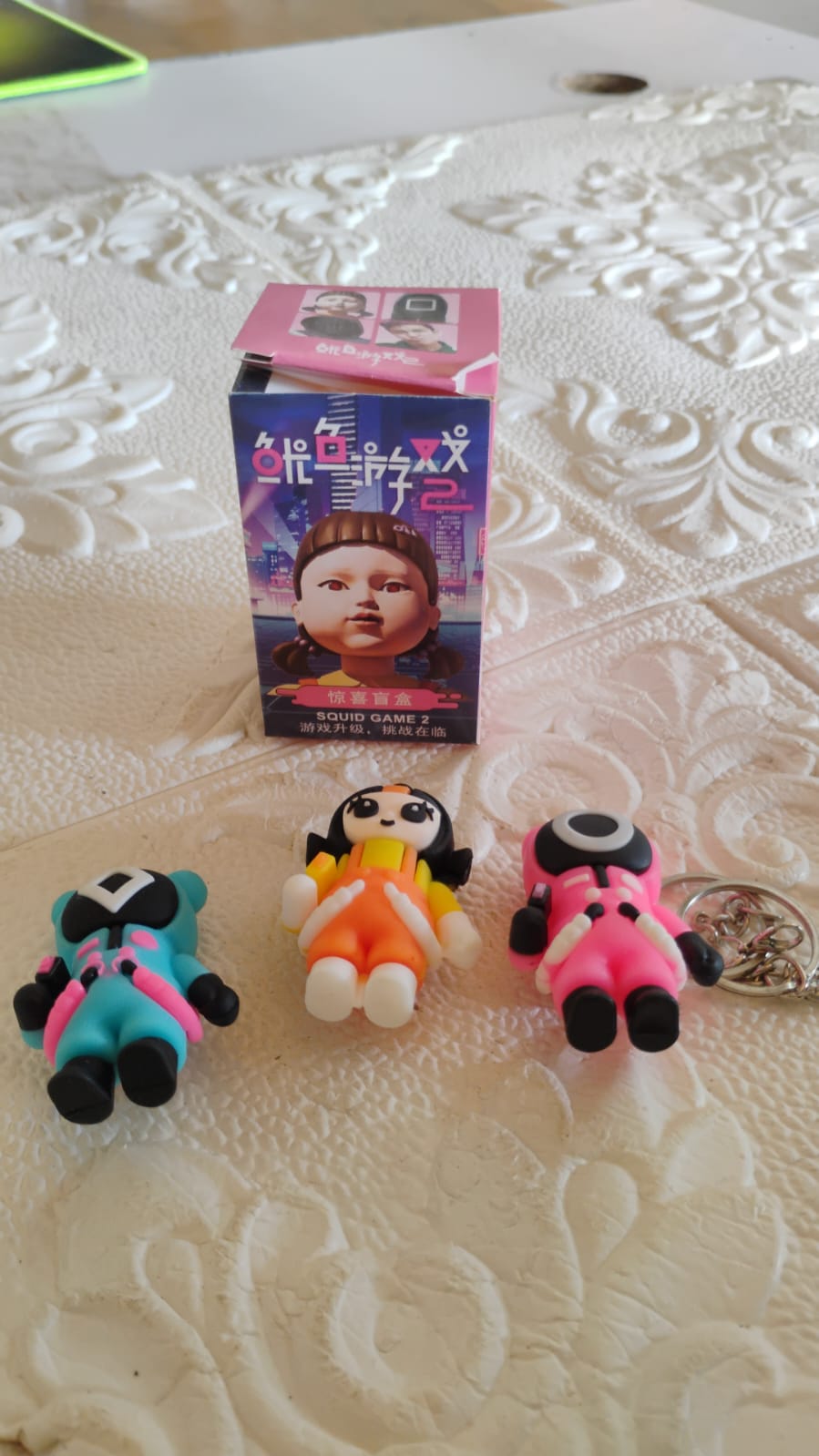 Cute Character-Themed Soft Silicone Keychain (Mix Desgin / 1 Pc)