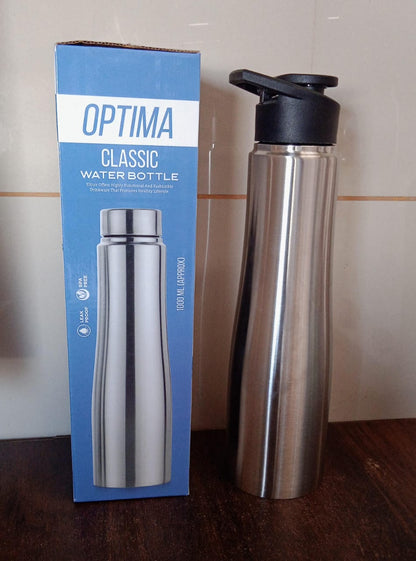 Stainless Steel Double Wall Vacuum-Insulated Drink Water Bottle (1000 ML)