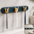 Wall-Mounted Toothbrush Holder – Plastic Bathroom Organizer | BrushedUp