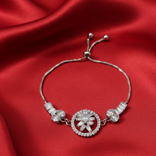 Trendy AD Bracelet perfect for all occassions