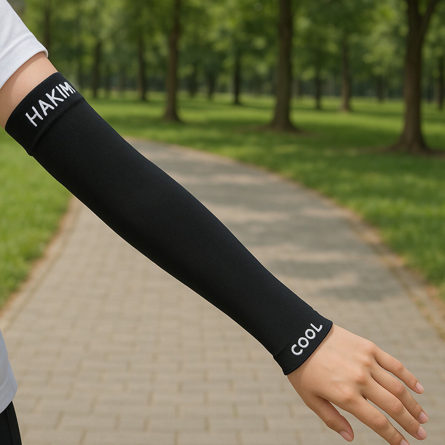 Unisex Cooling Arm Sleeves for Outdoor Sports & UV Protection – Breathable Stretchable Fabric – Mix Color – Pack of 3 Pairs