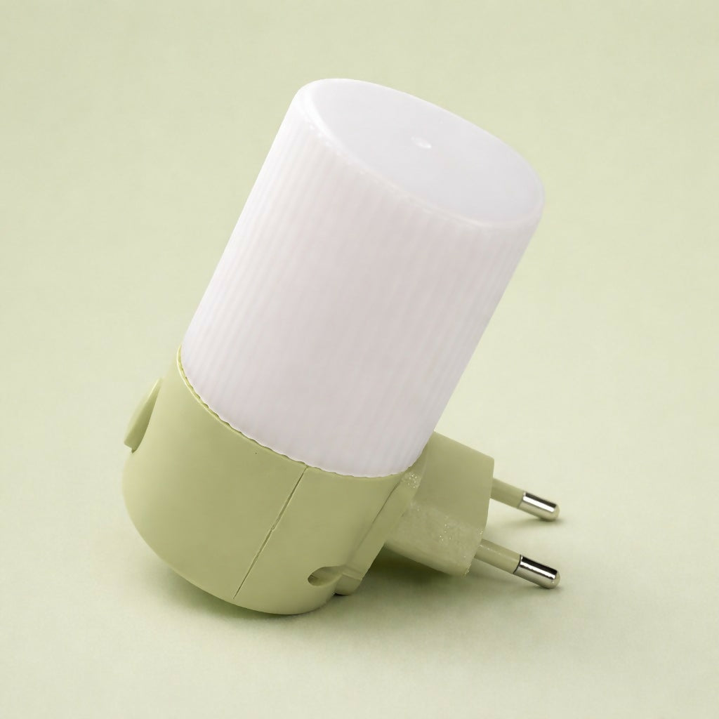 Energy-efficient LED night lamp illuminating room
