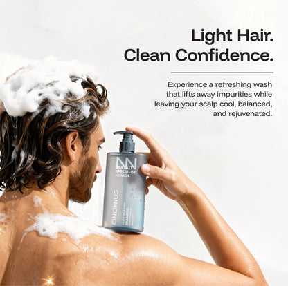 CINCINNUS Sea Salt Oil Control Fluffy Shampoo (380ML)