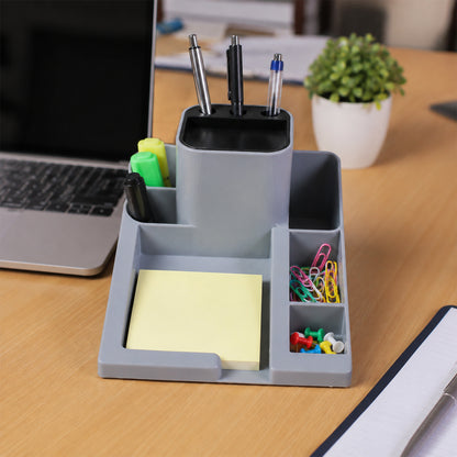 Multipurpose Desk Organizer Pen Stand with Compartments for Office & Study Table