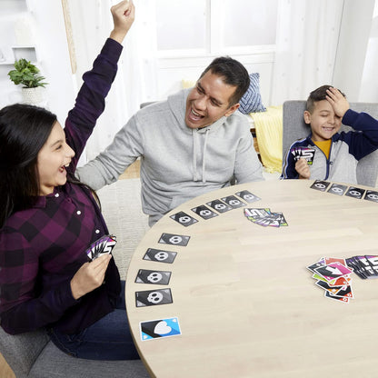 Close-up of special action cards in 5 Alive Card Game