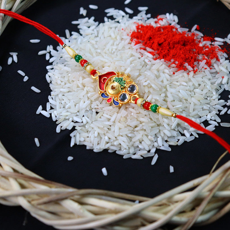 DeoDap Rakhi For Brother | Rakhi with Chocolate | Rakshabandhan gift set | Assorted Gift