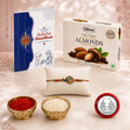 DeoDap Rakhi Combo for Brother with Chocolate Almond (32-GM)Rakhi Set | Assorted Gift Box