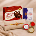 Rakhi Combo for Brother with Chocolate Beats (32-GM)Rakhi Gift | Assorted Gift Box