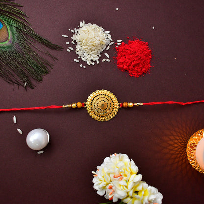 DeoDap Designer Rakhi Combo Gift Set for Brother | Assorted Rakhi Set