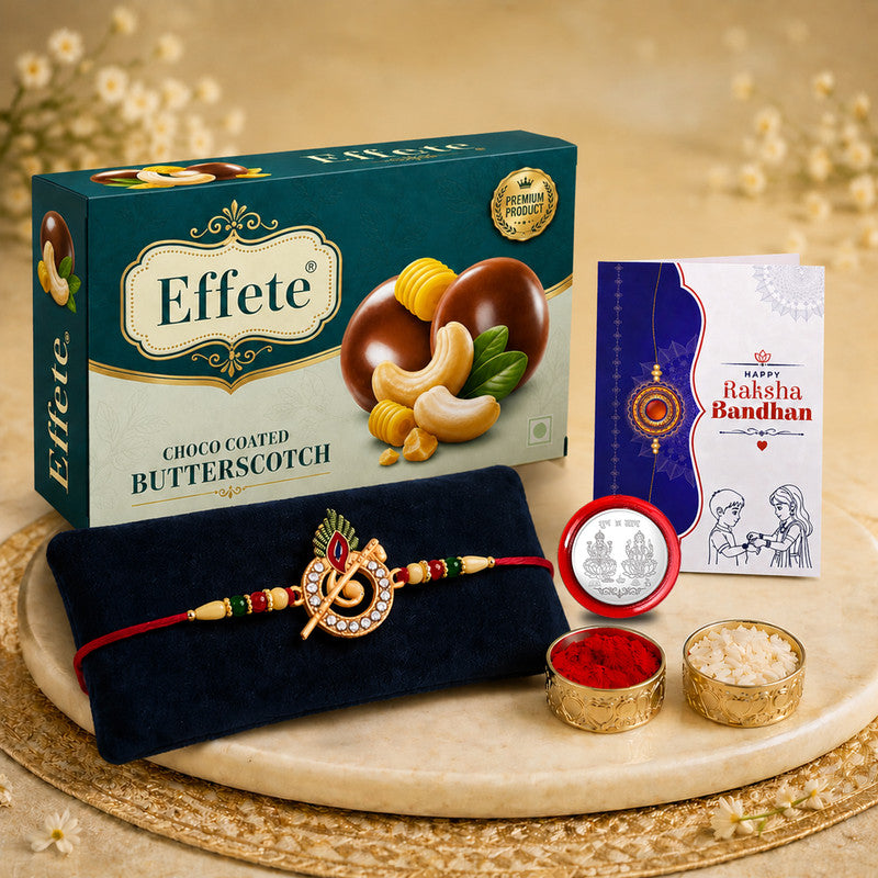 DeoDap Rakhi For Brother | Rakhi with Chocolate | Rakshabandhan gift set | Assorted Gift