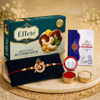 DeoDap Rakhi For Brother | Rakhi with Chocolate | Rakshabandhan gift set | Assorted Gift