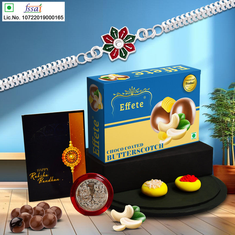 DeoDap Rakhi For Brother | Rakhi with Chocolate | Rakshabandhan gift set | Assorted Gift