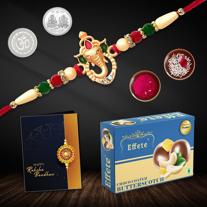DeoDap Rakhi For Brother | Rakhi with Chocolate | Rakshabandhan gift set | Assorted Gift