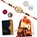 Rakhi gift for brother with 10pcs Chocolates | Rakhi Set of 1 | Assorted Gift Box