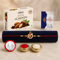 Rakhi Combo for Brother with Chocolate Almond (32-GM)Rakhi Set | Assorted Gift Box