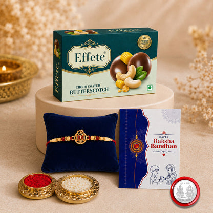 DeoDap Rakhi For Brother | Rakhi with Chocolate | Rakshabandhan gift set | Assorted Gift