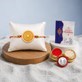 DeoDap Designer Rakhi Combo Gift Set for Brother | Assorted Rakhi, Chawal Roli Pack